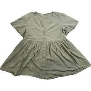 Showpo Olive Green Mini Dress
